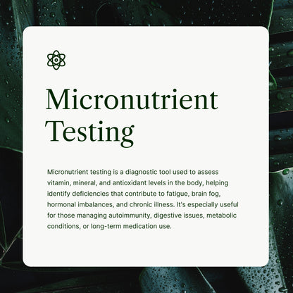 Micronutrient Testing